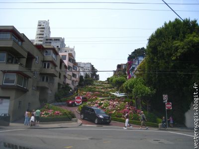 Lombard Street et ses fameux virages